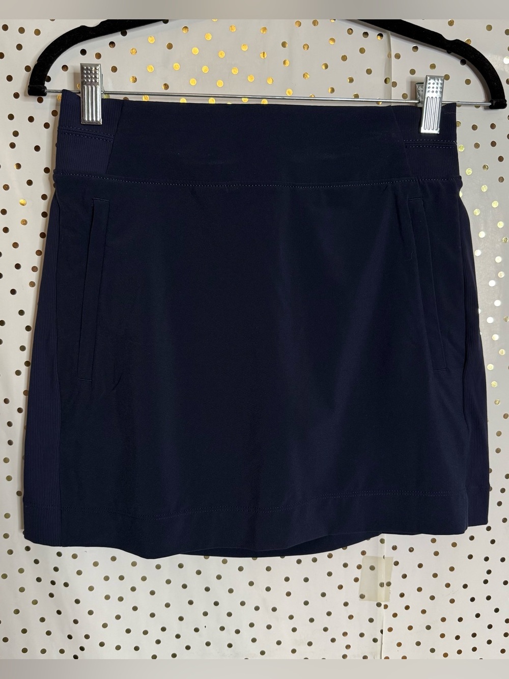 Athleta Navy Activewear Skort with Side Pockets